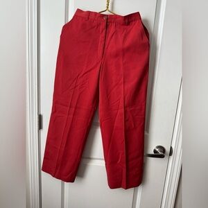 Vintage Gucci Trousers Pants Red